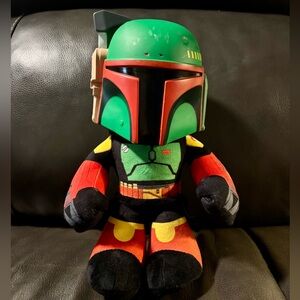 Star Wars Bounty Hunter Plush Toy - Green and Red